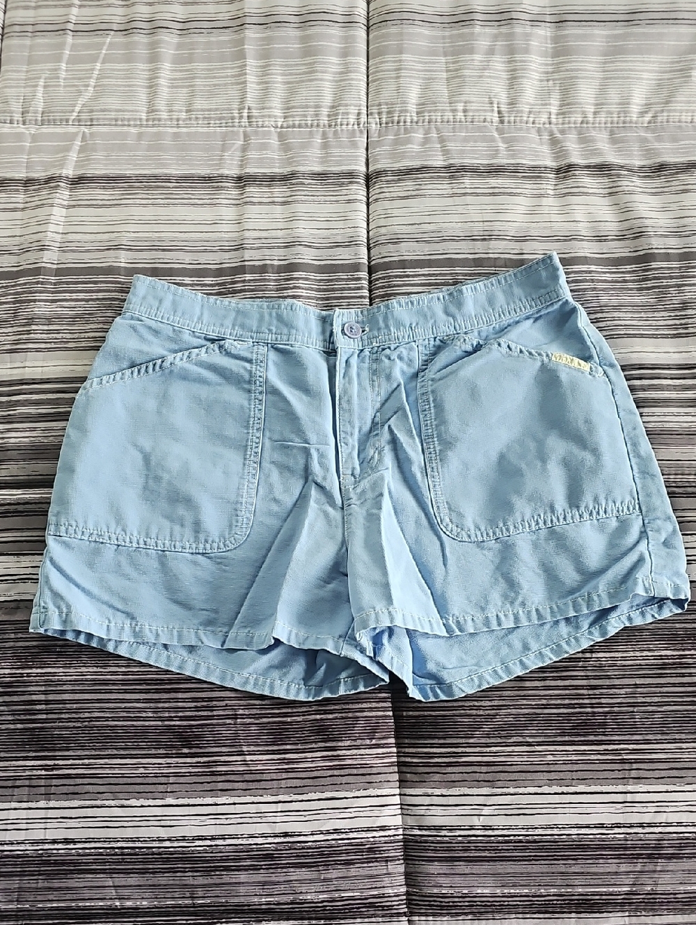 Calvin Klein Jeans Light Blue High Waist Pocket Shorts